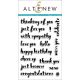 Altenew - Painted Greetings - Clear Stamps 4x6
